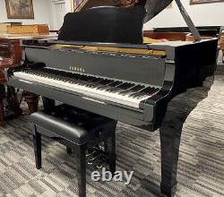 Yamaha C3 6'1 Grand Piano Picarzo Pianos VIDEOS Polished Ebony Model