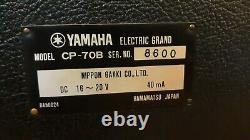 Yamaha CP-70B Electric Grand Piano (Rare Japan domestic model) with flight cases