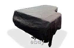 Yamaha Grand Piano Cover Custom Fit Finest Fabric Brown Vinyl