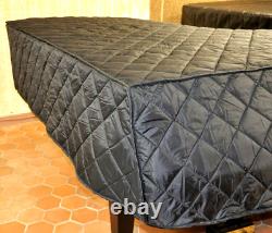 Yamaha Lightweight Quilted Cover Yamaha Logo on Front Model C7 7' 6 Black