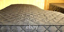 Yamaha Lightweight Quilted Cover Yamaha Logo on Front Model C7 7' 6 Black