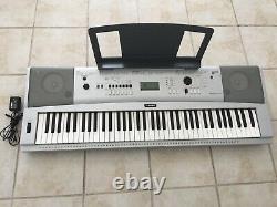 Yamaha Portable Grand Piano Keyboard Model DGX-230 With Power Supply