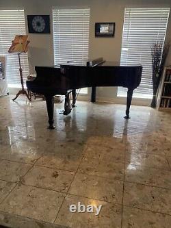 Young Chang Professional Grand Piano 5'9 Model G-037535 Mahogany with Inlays